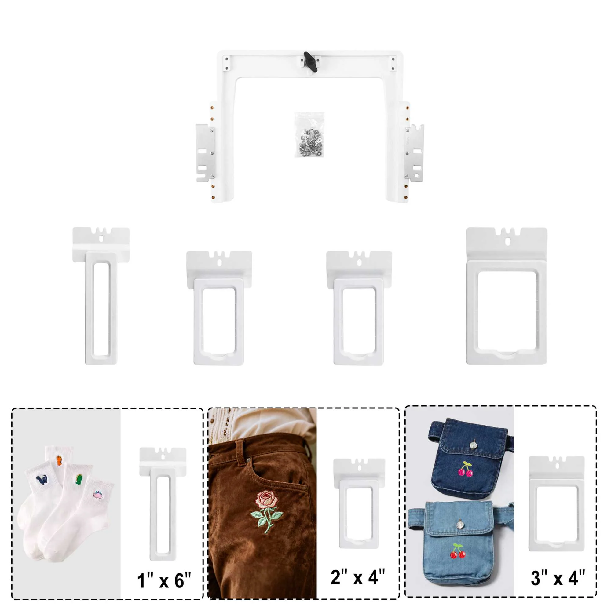 4in1 Magnetic Fast Frame Kit for REDLINE Mini 1201 / Classic Pro 1501 5th Generation/ Pro 1501 6th Generation/ 1503 Embroidery Machines - Image 2