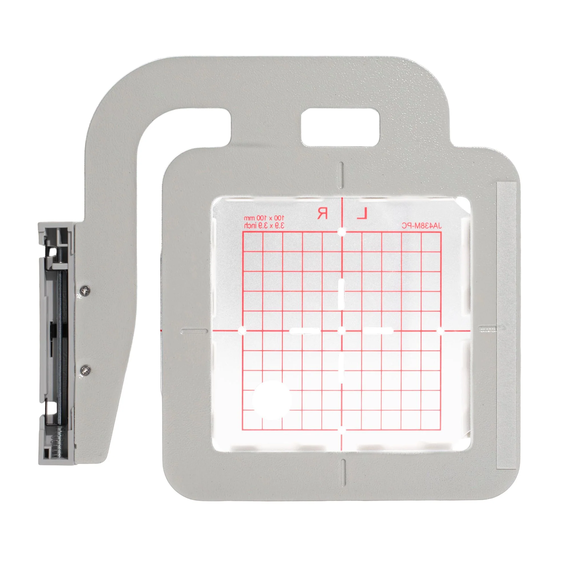 JA438MK 3.9x3.9" 100x100mm Magnetic Embroidery Hoop (Long-bar Magnets) for Janome Memory Craft 550E / 500E / 450E / 400E Embroidery Machine - Image 3
