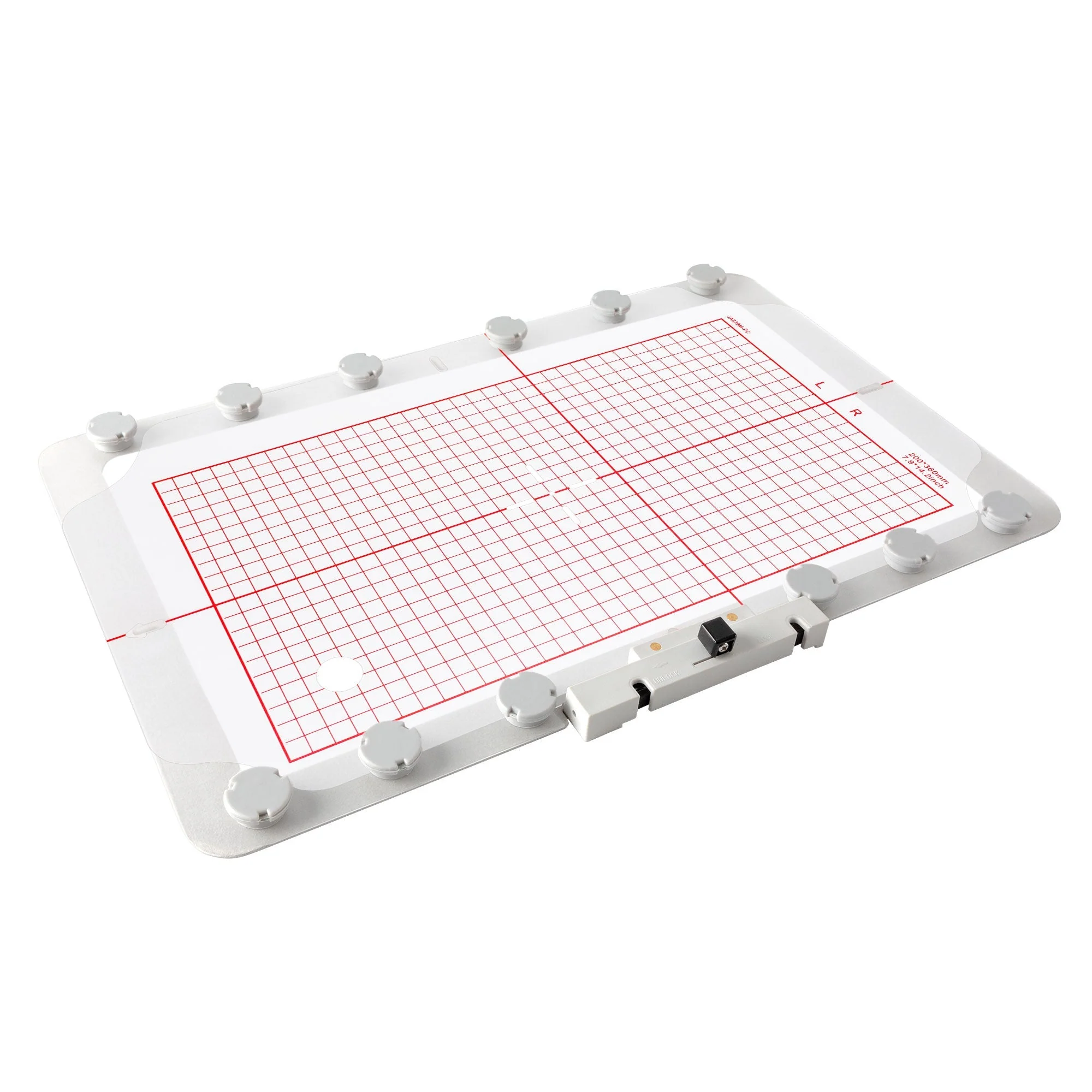 JA839M Magnetic Hoop 7.9x14.2" 200x360mm for Janome Memory Craft 550E Embroidery Machine - Image 3