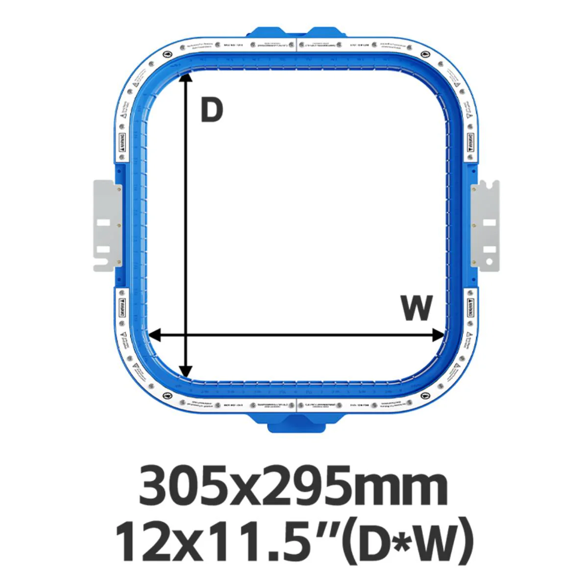 Magnetic Hoop 12"x11.5" | 305x295mm for KAIZEN Embroidery Machines
