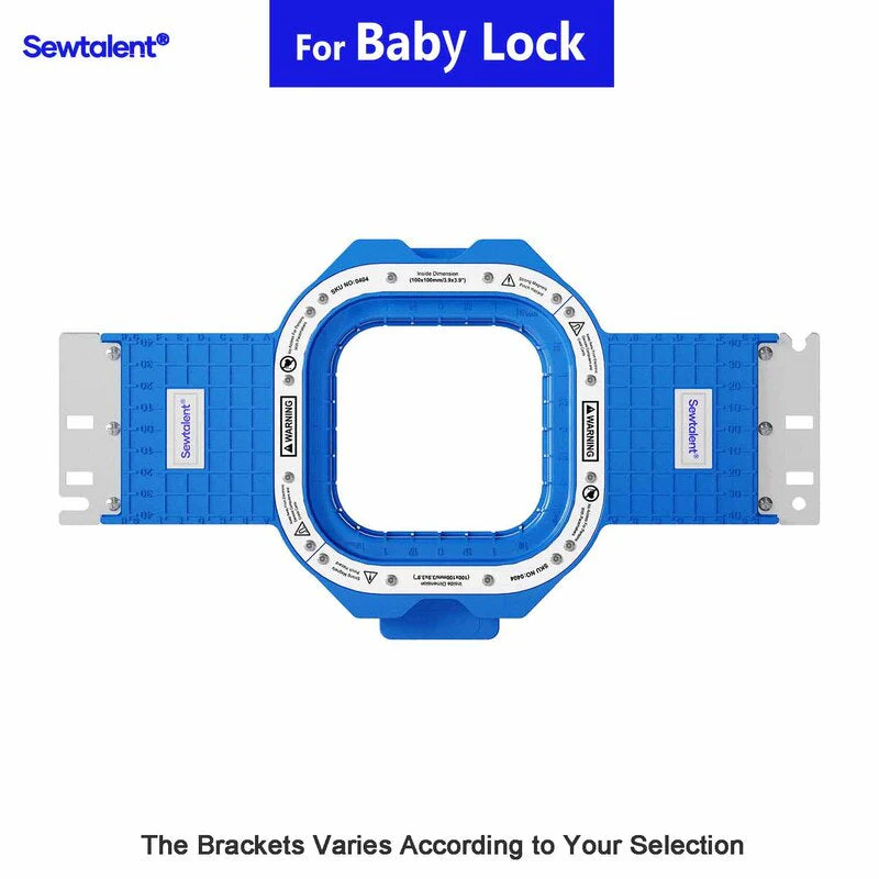 Sewtalent Magnetic Hoop 3.9" | 100x100mm for Baby Lock Alliance Capella Array Intrepid Endurance Valiant Venture Enterprise Intrepid Embroidery Machines - Image 3