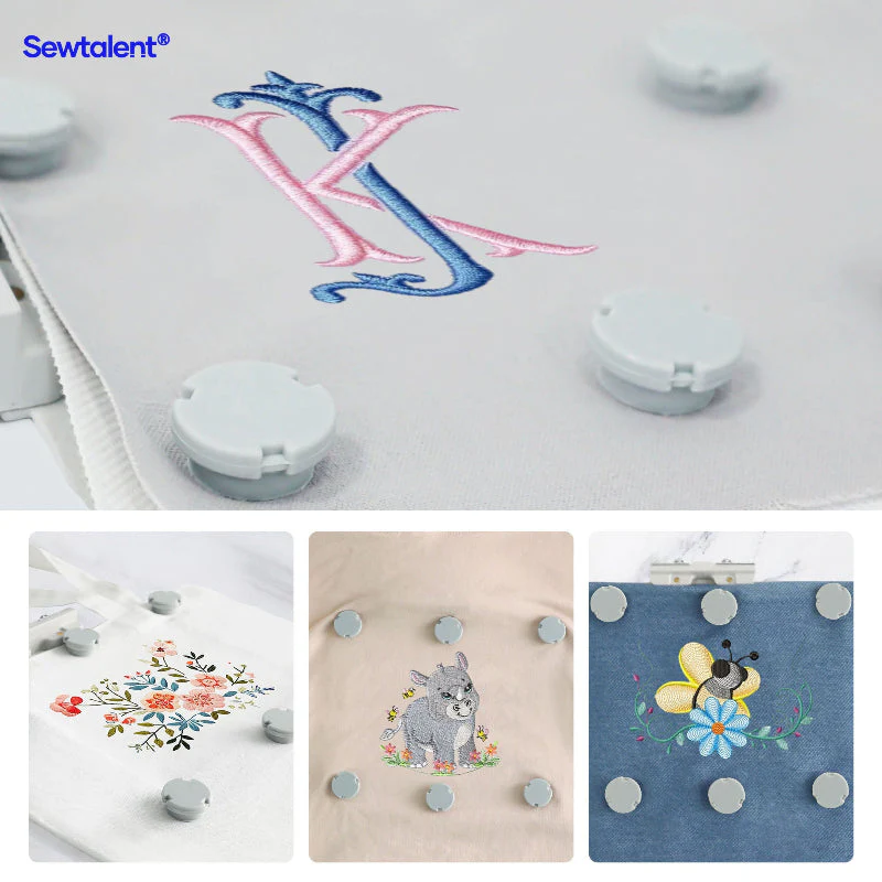 SA446M Magnetic Hoop for Brother Quattro 6000D 6700D XE1 XJ1 etc. Innovis BabyLock Embroidery Machine - Image 5