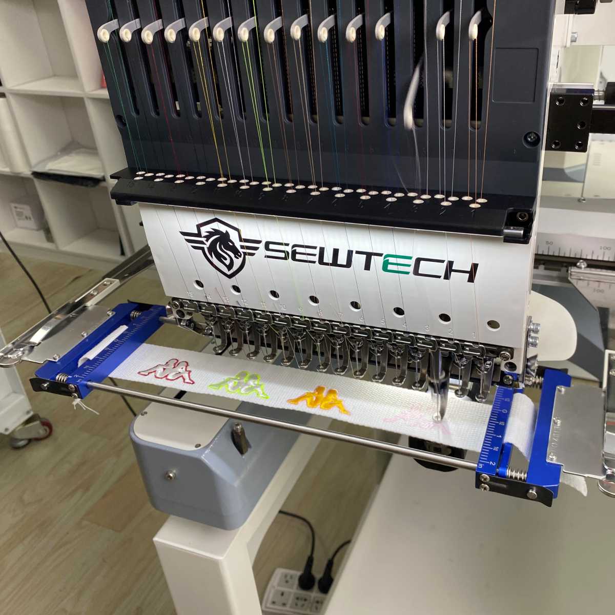 Metal Belt Embroidery Hoop BH300 2.6x11.8inch 65x300mm for ZHENGTAI Commercial Embroidery Machines,Belt Hoop for Karate Belts, Dog Collars, Sashes, Garments - Image 4
