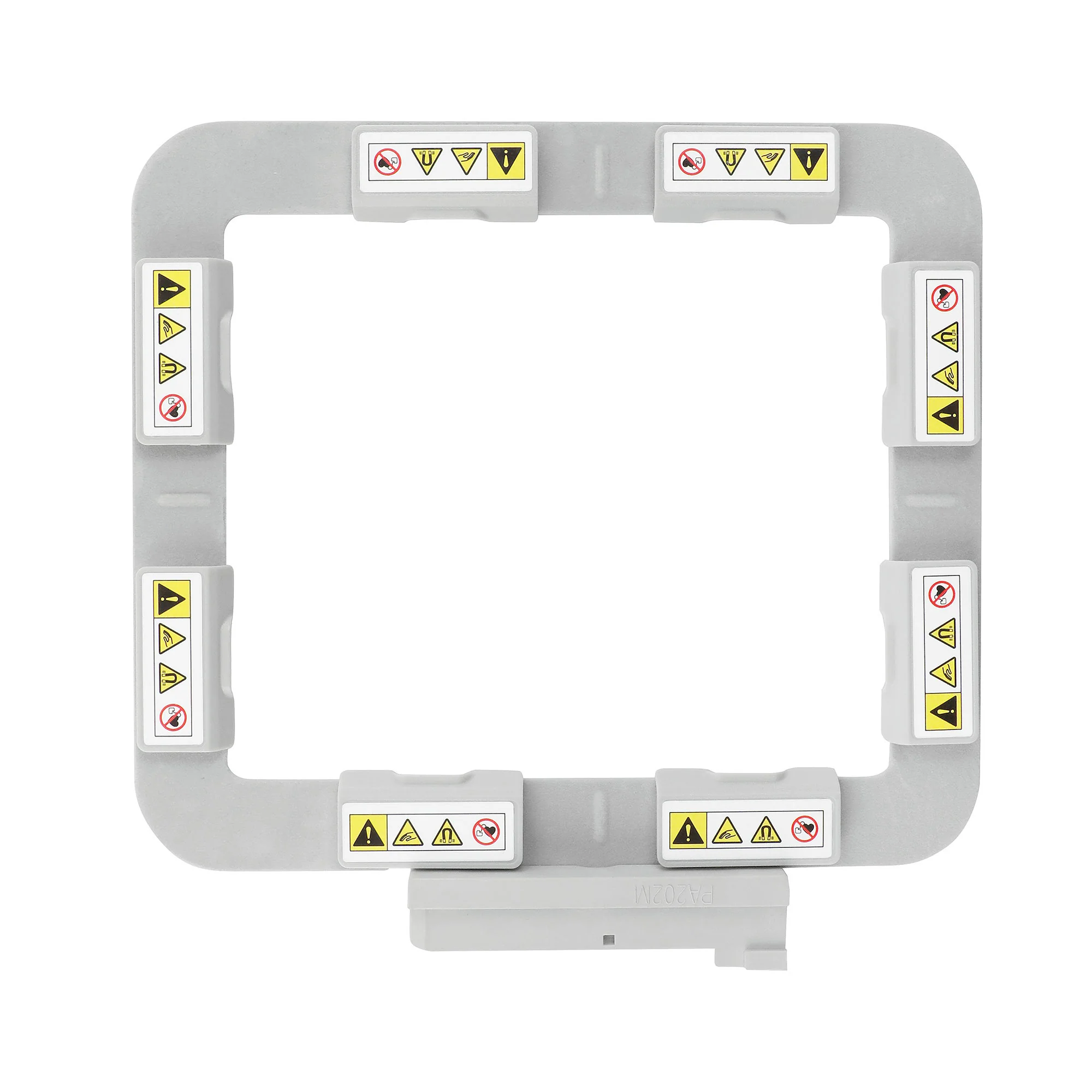 PA202MK 4.72"x4.72" 120x120mm Metal Magnetic Hoop (Long-bar Magnets) for Husqvarna Viking Designer Diamond Ruby Topaz etc. Pfaff Creative Embroidery Machine - Image 9