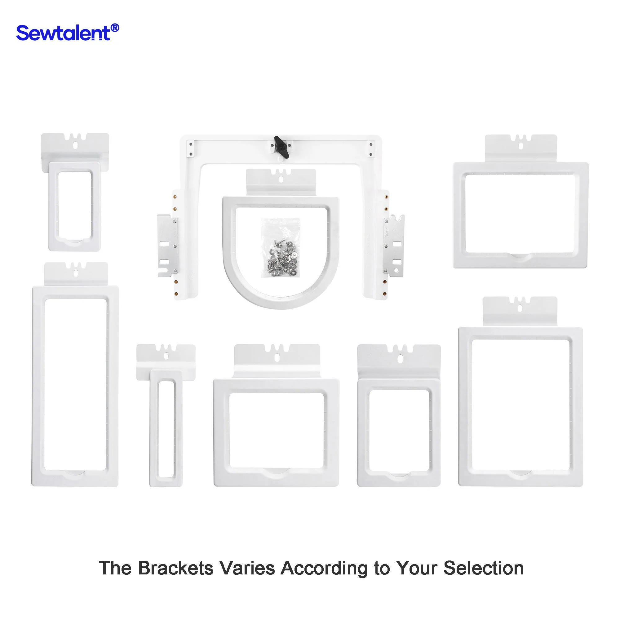 Sewtalent 8in1 Magnetic Fast Frame kit magnetic Hoops for Ultrastitch Commercial Embroidery Machine