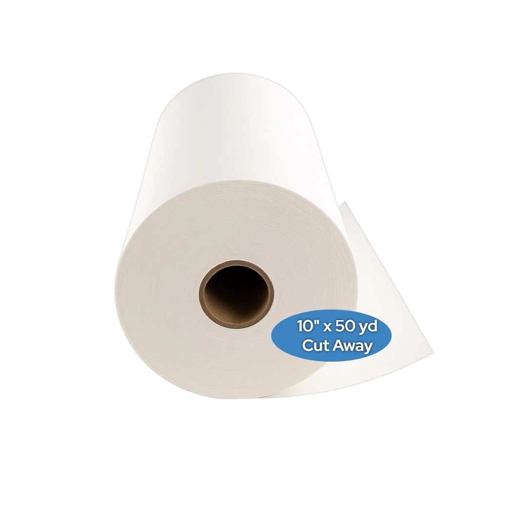 Sewtalent Cut Away Embroidery Stabilizer Backing Roll 10" x 50 Yards – Medium Weight 2.5 oz – Cut Into Any Size for Machine Embroidery & Hand Sewing - Image 8