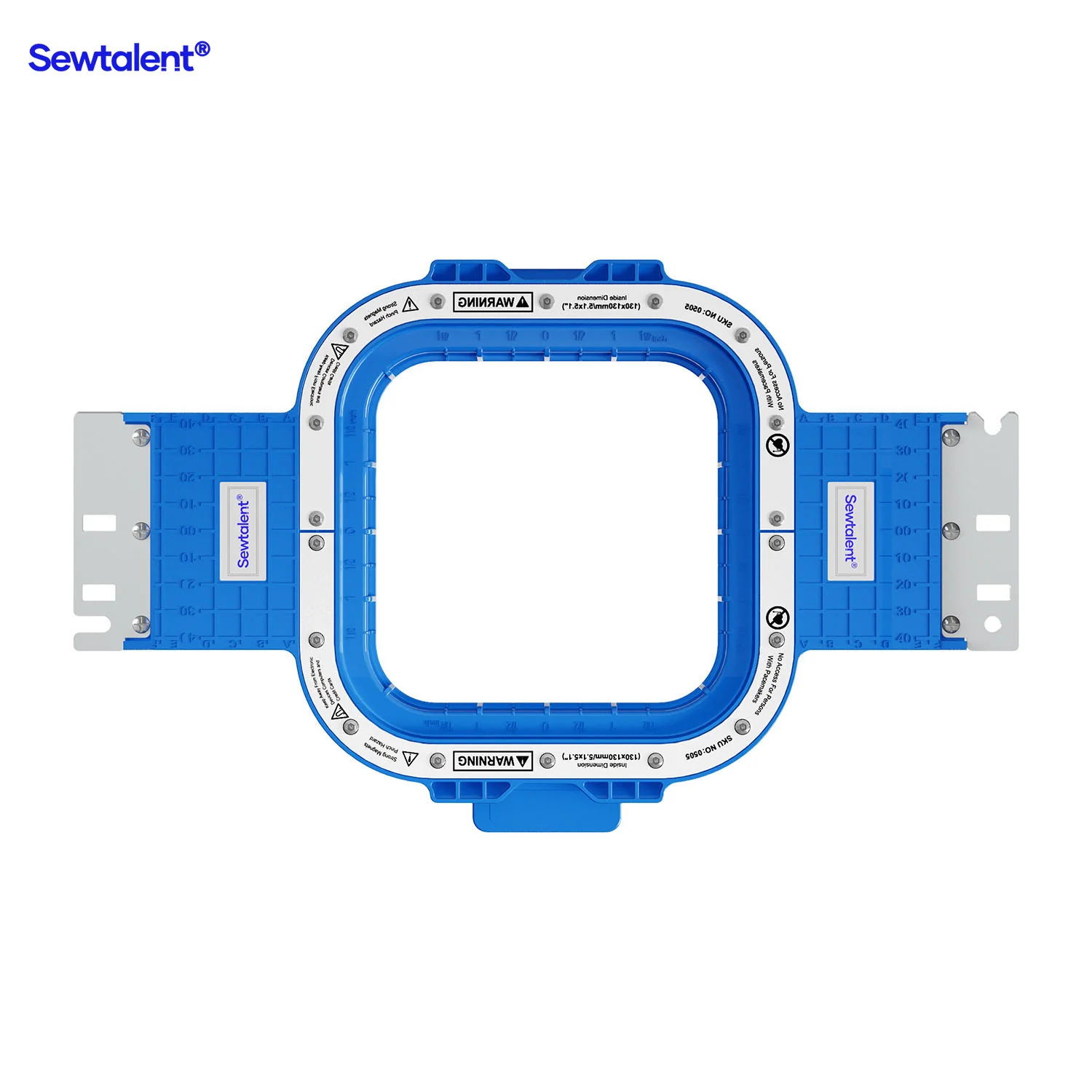 Sewtalent Magnetic Embroidery Hoop 5.1″x5.1″ | 130x130mm for PROEMB BF900 / BF1200 / BF1500 / BC1501 / FW-1501R / BC1503 / BC1504 Embroidery Machines - Image 10
