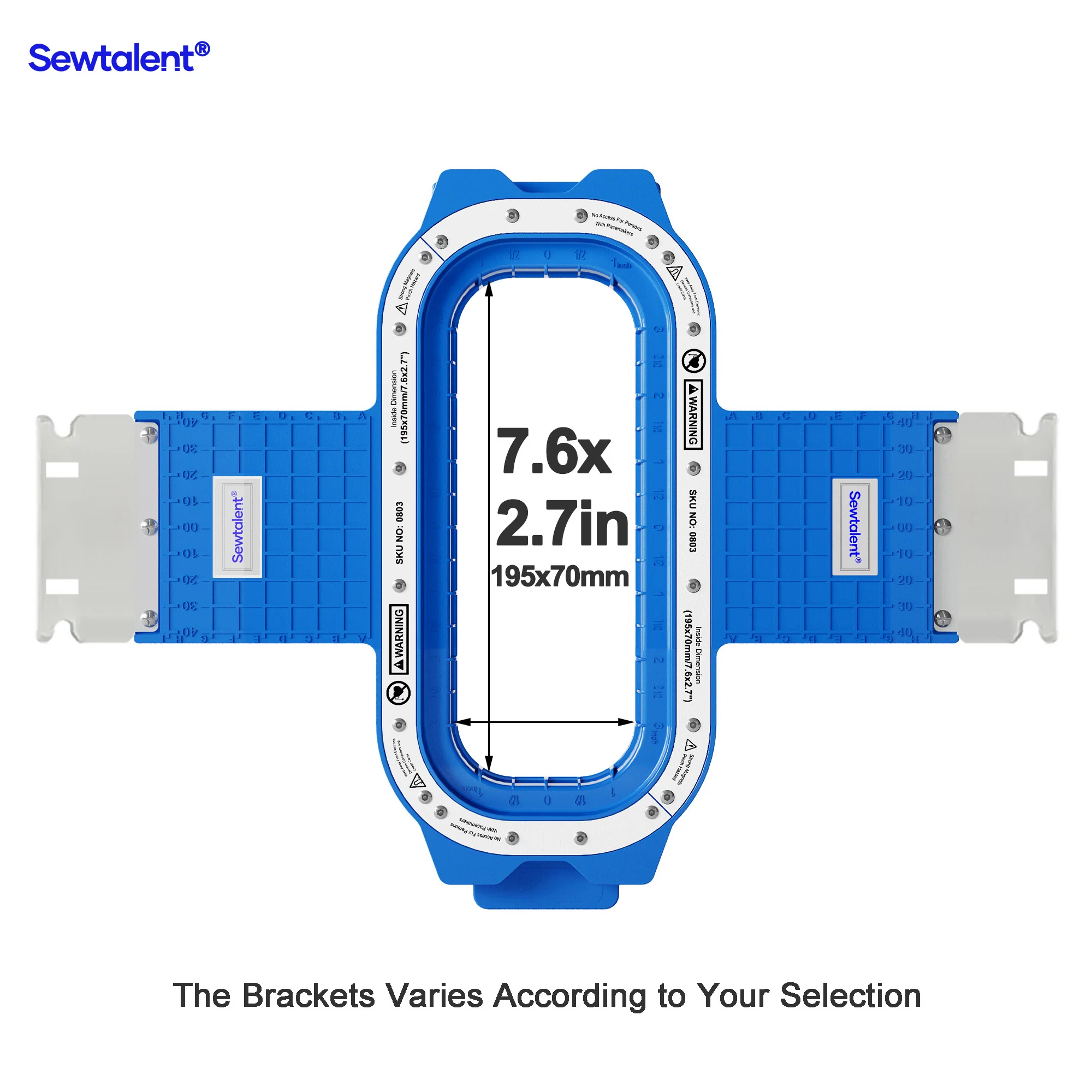 Sewtalent Magnetic embroidery Hoops fit for Avance 1201C Embroidery Machines - Image 18