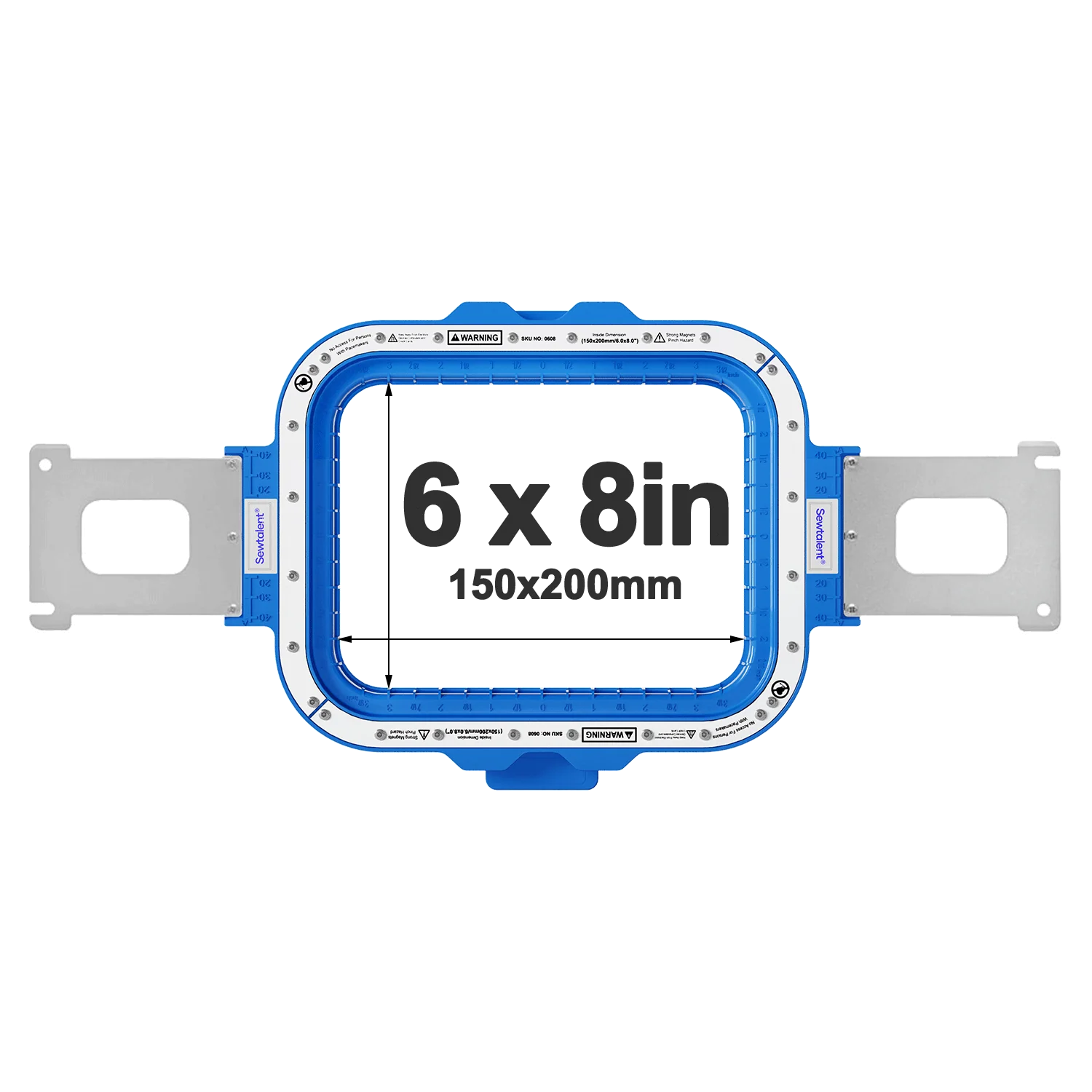 Sewtalent Magnetic embroidery Hoops fit for Yeshi Mini 1201 Embroidery Machine only - Image 6