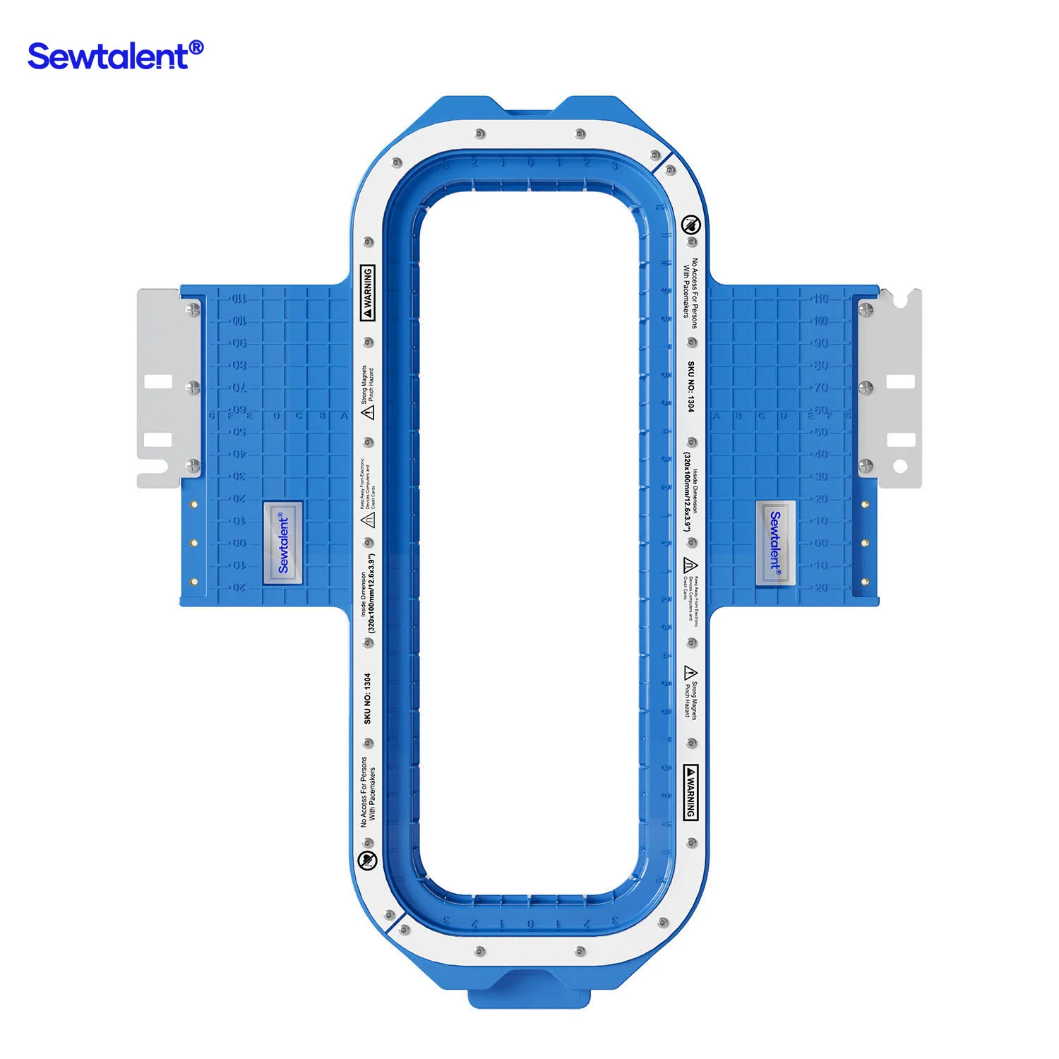 Sewtalent Magnetic Hoop 12.6"x3.9" | 320x100mm for BAI The MIRROR | The VISION | The VISION 2 HEADS | KESI 1504 | KESI 1506 | KESI 1508 Embroidery Machines - Image 11