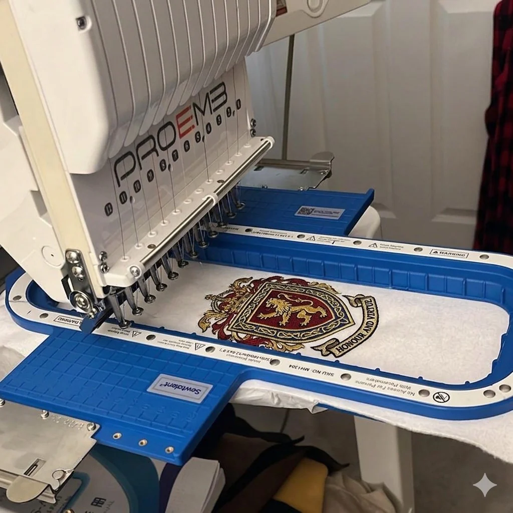 Sewtalent Magnetic Hoop 12.6"x3.9" | 320x100mm for PROEMB BC1501 / FW-1501R / BC1503 / BC1504 Embroidery Machines - Image 3