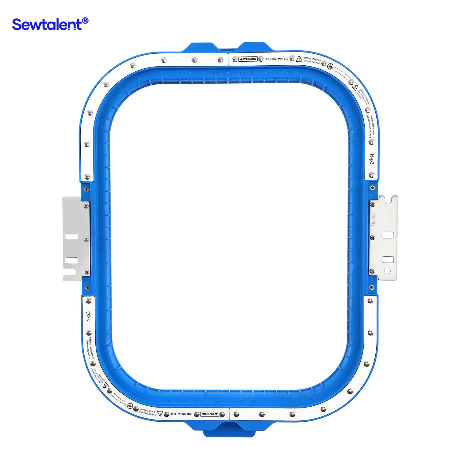 Sewtalent Magnetic Hoop 12.9″x10″ | 330x255mm for Avance 1501C/1502/1504/1506C Embroidery Machines - Image 6