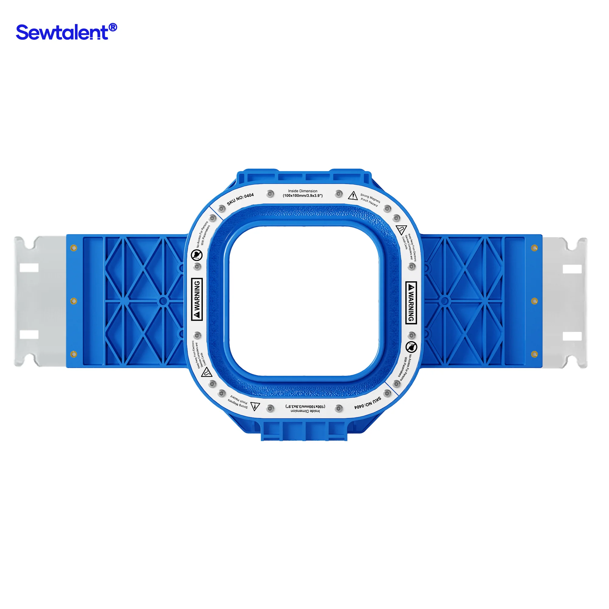 Sewtalent Magnetic Hoop 3.9"x3.9" | 100x100mm for Avance 1201C/1501C/1502/1504/1506C Embroidery Machines - Image 3