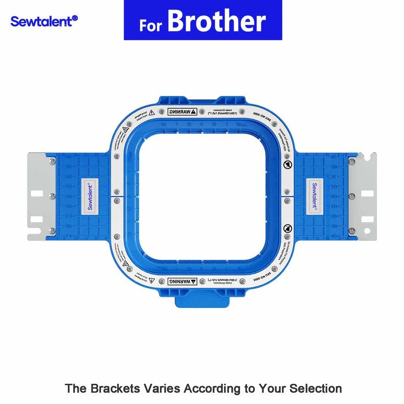 Sewtalent Magnetic Hoop 5.1″x5.1″ | 130x130mm for Brother PR1X PR600 PR620 PR650 PR655 PR670E PR680W PR1000E PR1050X PR1055X PR1060W Embroidery Machines - Image 7