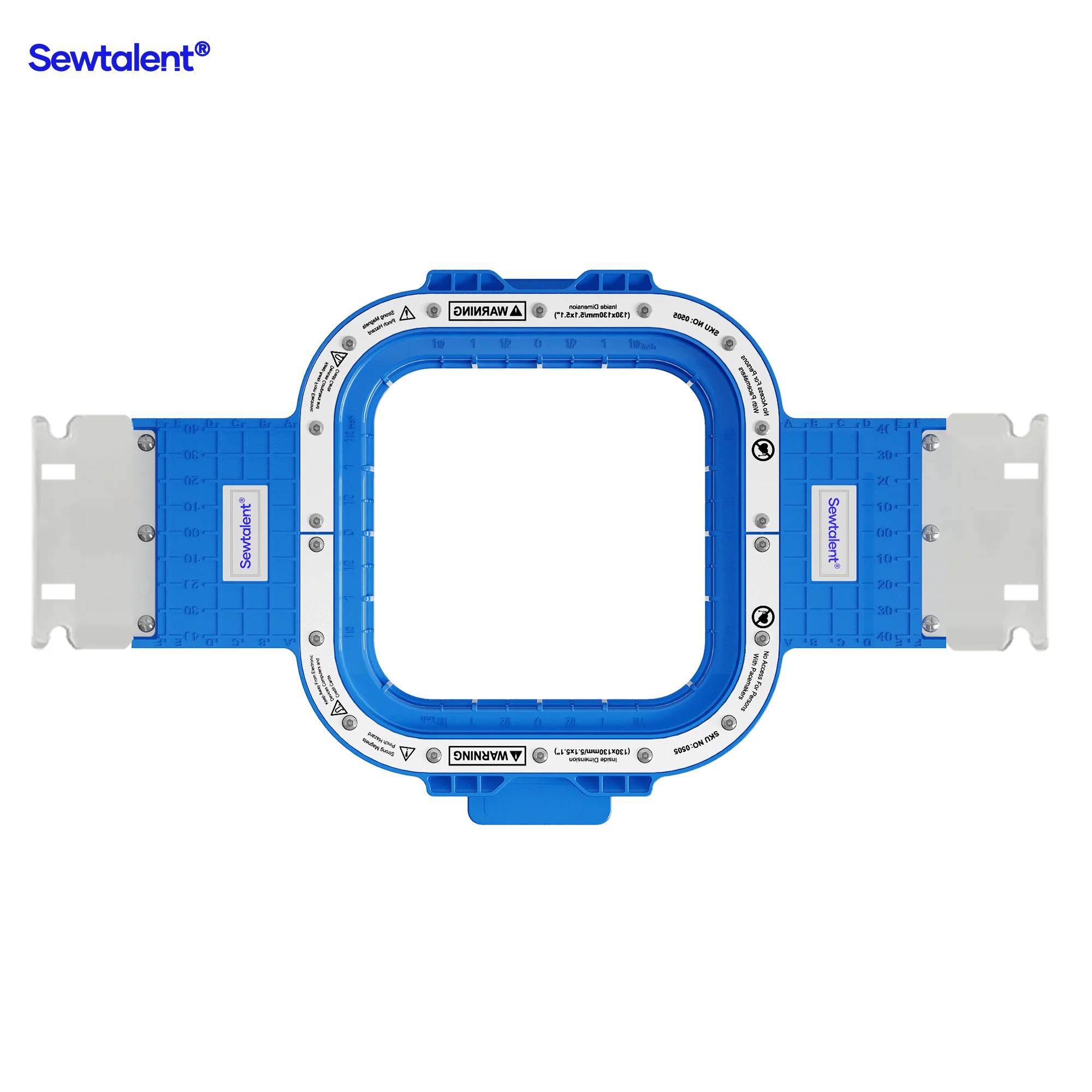 Sewtalent Magnetic Hoop 5.1"x5.1" | 130x130mm for Avance 1201C/1501C/1502/1504/1506C Embroidery Machines - Image 10
