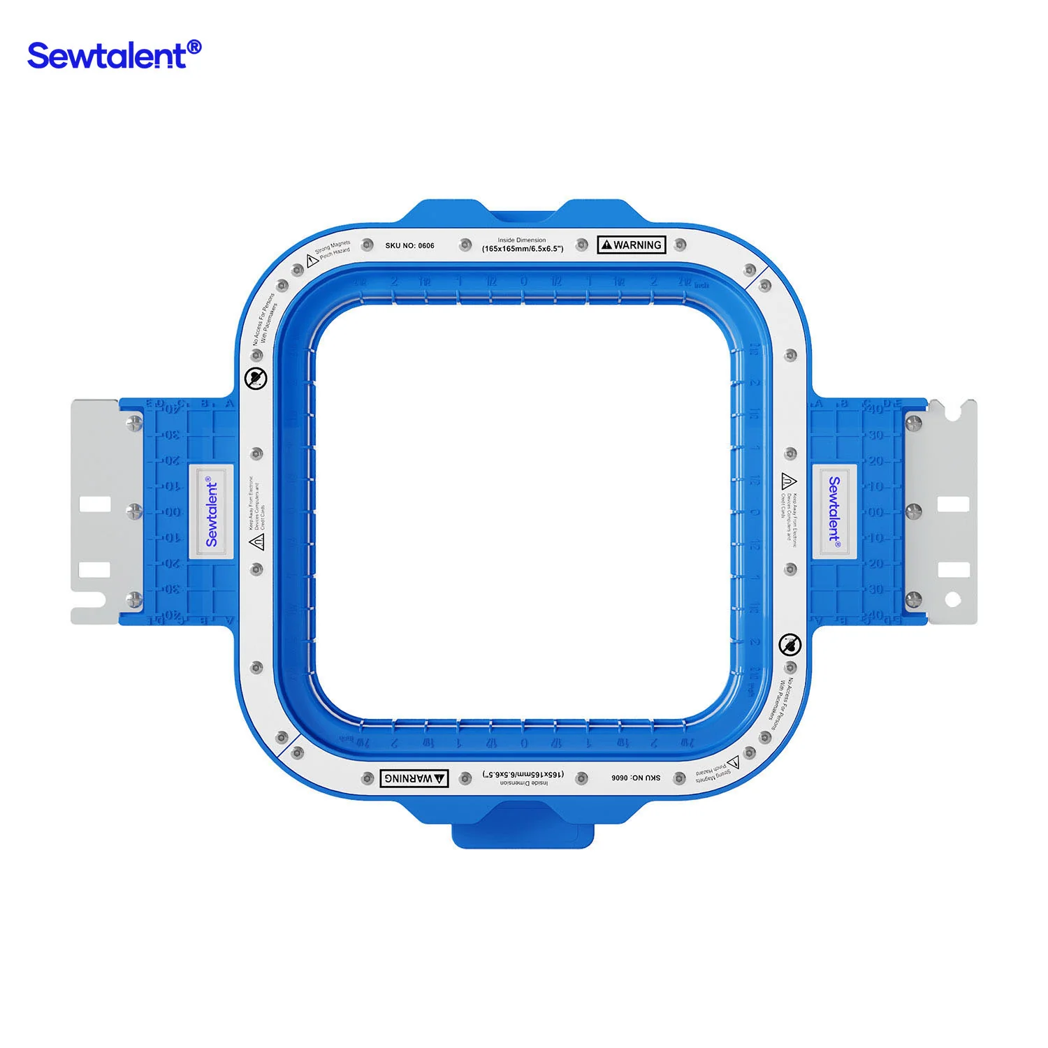 Sewtalent Magnetic Hoop 6.5" | 165x165mm for PooLin EOM | EOV | EOX Embroidery Machine - Image 7