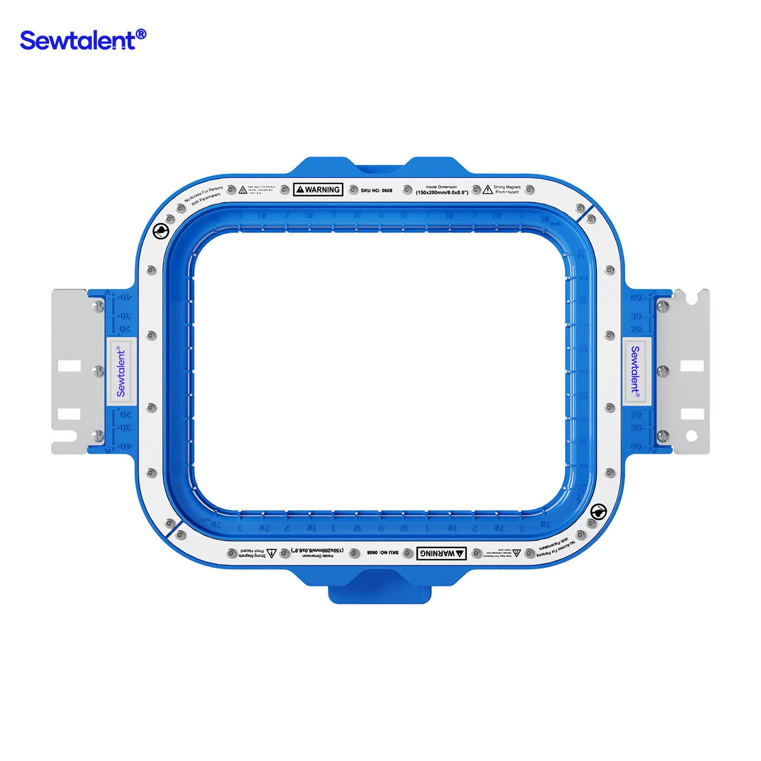 Sewtalent Magnetic Hoop 6"x 8" | 150x200mm for BAI The MIRROR | The VISION | The VISION 2 HEADS | KESI 1504 | KESI 1506 | KESI 1508 Embroidery Machines - Image 7