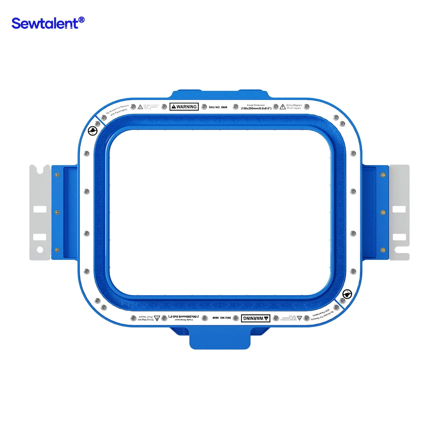 Sewtalent Magnetic Hoop 6"x 8" | 150x200mm for Elna Expressive 940/970 Embroidery Machine - Image 2