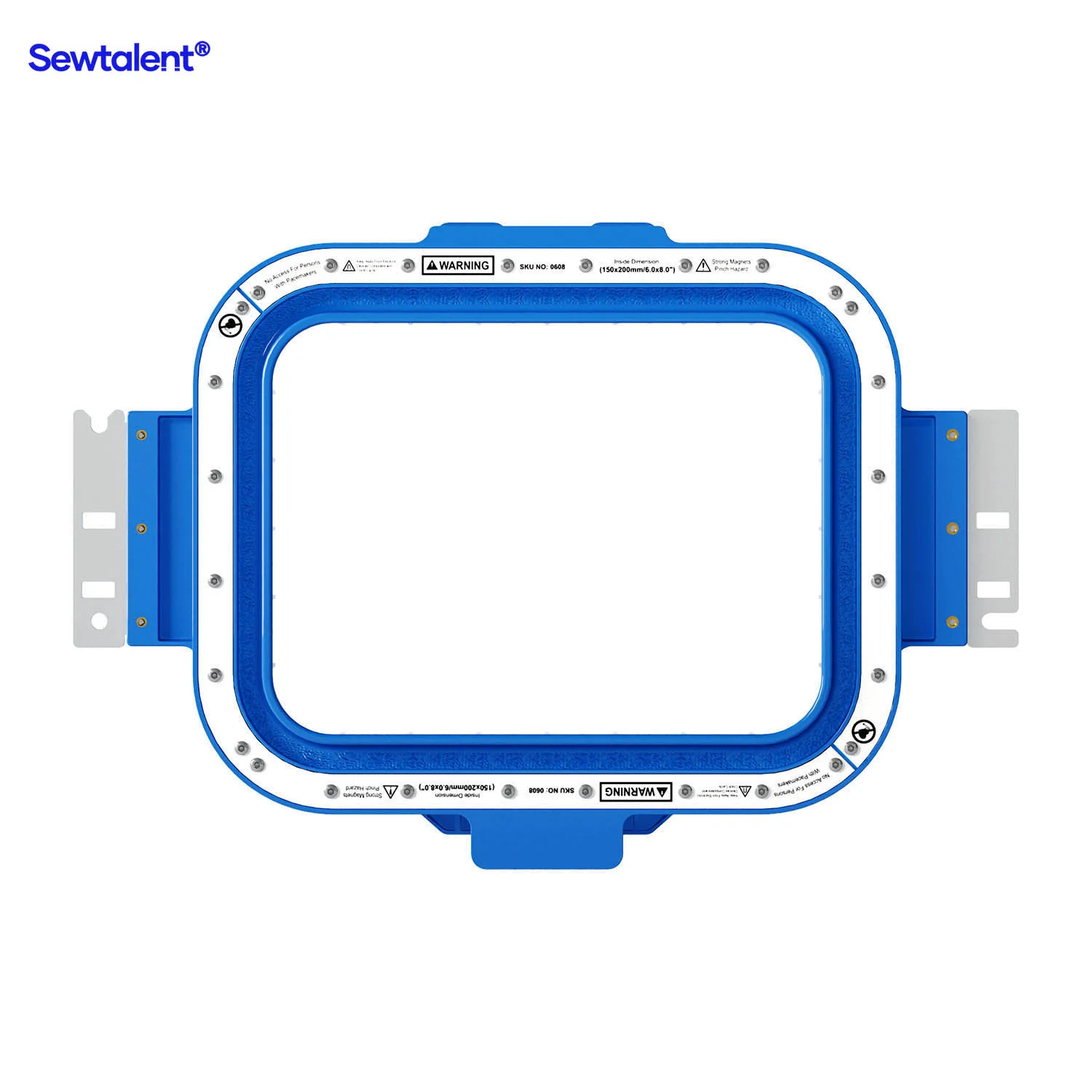 Sewtalent Magnetic Hoop 6"x8 | 150×200mm for Avance 1201C/1501C/1502/1504/1506C Embroidery Machines - Image 3