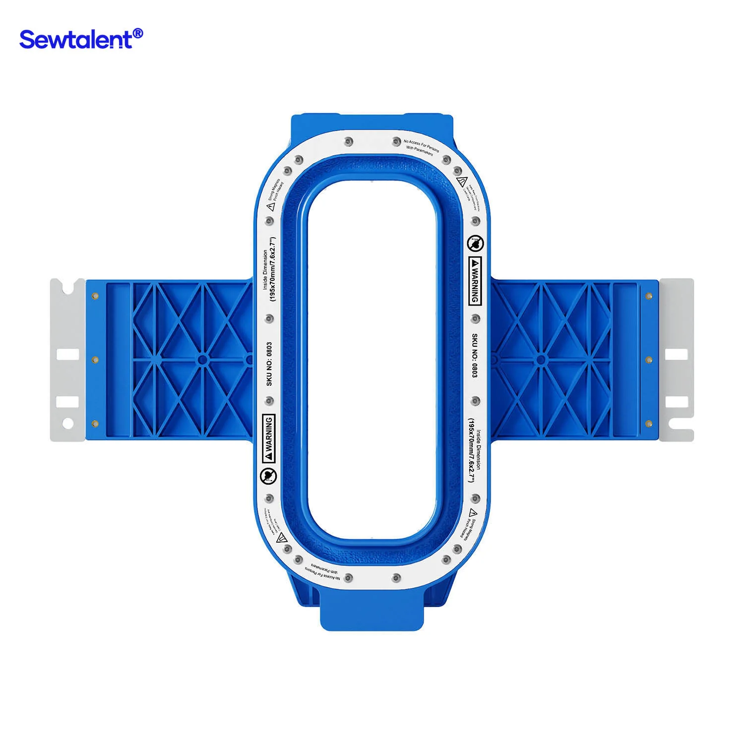 Sewtalent Magnetic Hoop 7.6×2.7 inch | 195×70 mm for Avance 1201C/1501C/1502/1504/1506C Embroidery Machines - Image 10