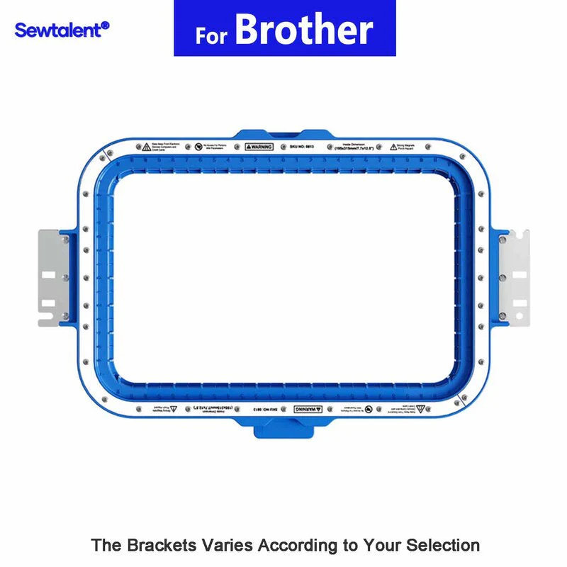 Sewtalent Magnetic Hoop 7.7″x12.5″ | 195x315mm for Brother PR1X PR600 PR620 PR650 PR655 PR670E PR680W PR1000E PR1050X PR1055X PR1060W Embroidery Machines - Image 6