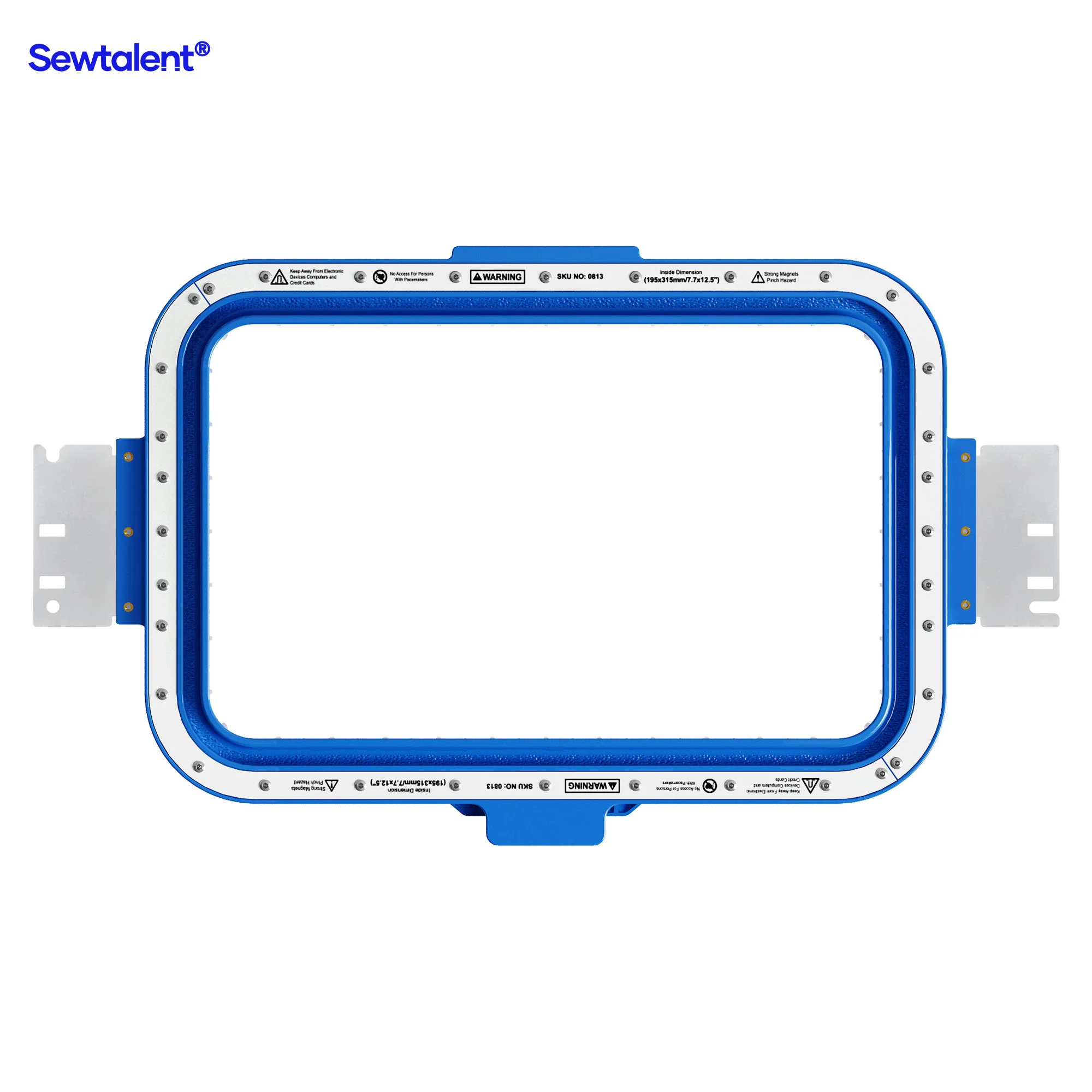 Sewtalent Magnetic Hoop 7.7″x12.5″ | 195x315mm for Elna Expressive 940/970 Embroidery Machine - Image 4