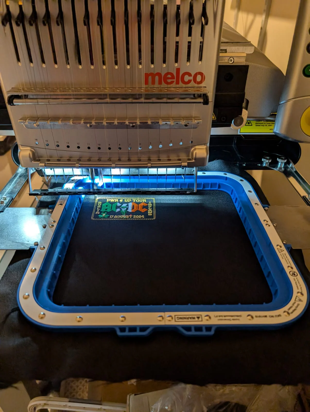 Sewtalent Magnetic Hoop 8.5"x9" | 215x230mm for Bernina E16 | E16 Pro Embroidery Machine - Image 4