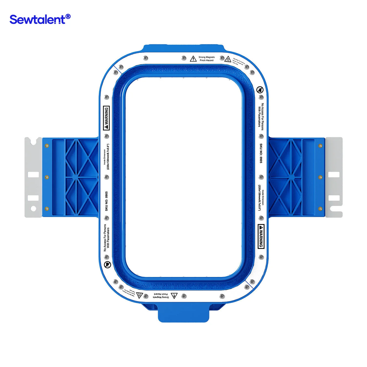 Sewtalent Magnetic Hoop 8.7″x5″ | 220x130mm for CHOICE Commercial Embroidery Machine - Image 7