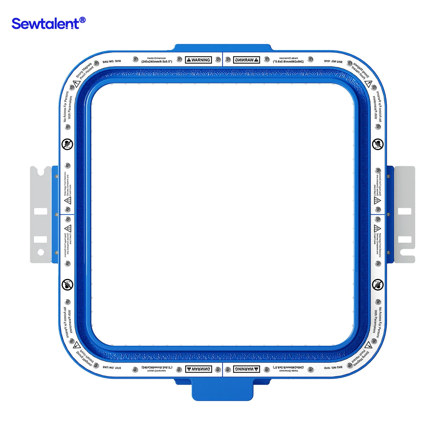 Sewtalent Magnetic Hoop 9.5*9.5" | 240x240mm for TSM Commercial Embroidery Machines - Image 6