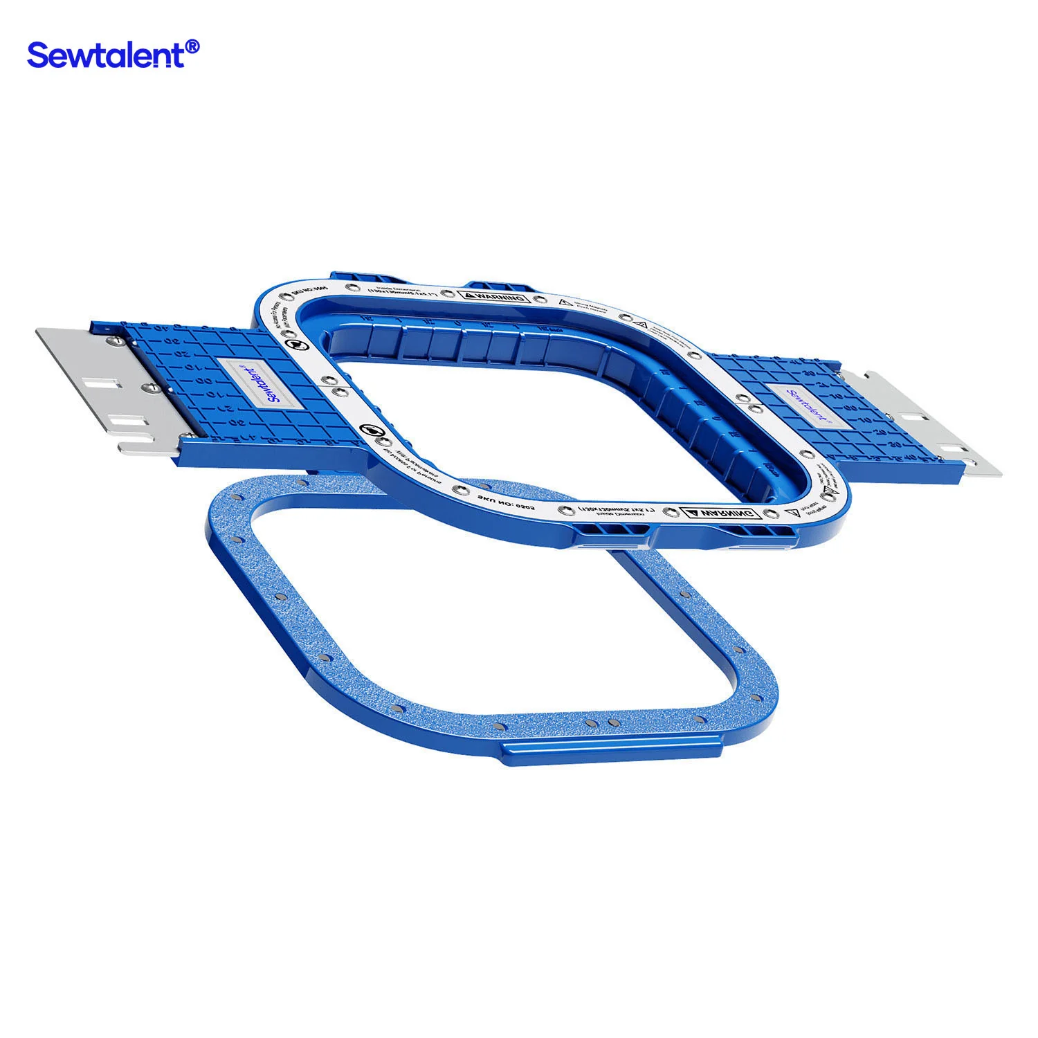 Sewtalent Magnetic Hoops 5.1″x5.1″ | 130x130mm for CHANGHUA Commercial Embroidery Machines - Image 9